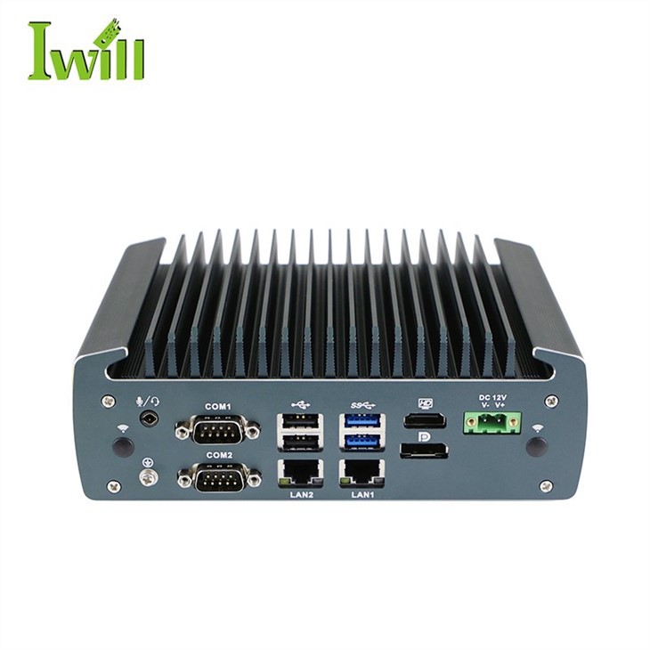 J6412 Industrial Fanless PC 3x I226v-2.5G Lan